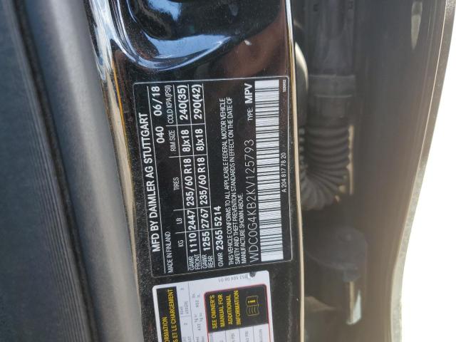 2019 MERCEDES-BENZ GLC 300 4M - WDC0G4KB2KV125793