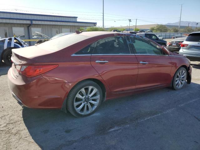 HYUNDAI SONATA SE 2011 red  gas 5NPEC4AB8BH230766 photo #4