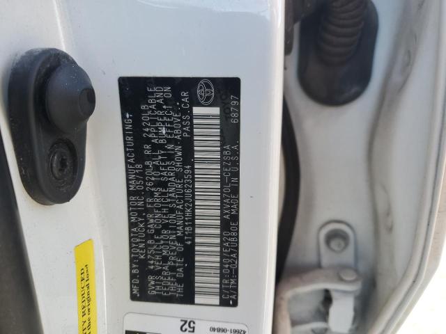 2018 TOYOTA CAMRY L - 4T1B11HK2JU623594