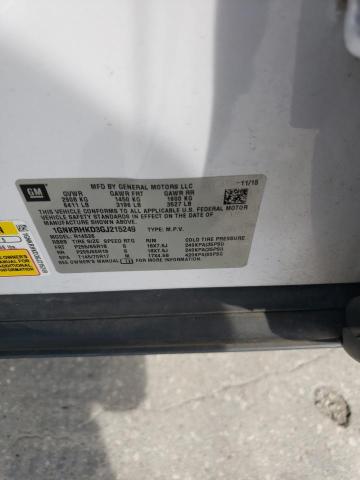 2016 CHEVROLET TRAVERSE L - 1GNKRHKD3GJ215249