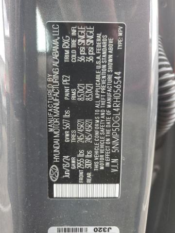 2024 HYUNDAI SANTA FE CALLIGRAPHY 5NMP5DGL4RH056544