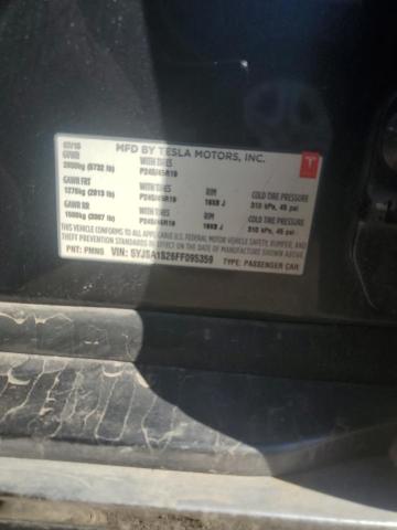 2015 TESLA MODEL S 70 - 5YJSA1S26FF095359