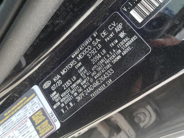 3KPF24AD4ME264333 2021 KIA FORTE