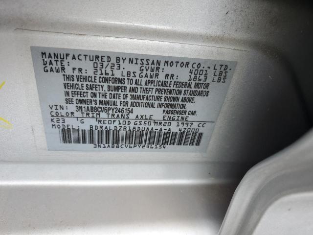 2023 NISSAN SENTRA SV - 3N1AB8CV6PY246154