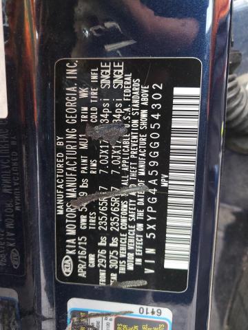 2016 KIA SORENTO LX - 5XYPG4A59GG054302