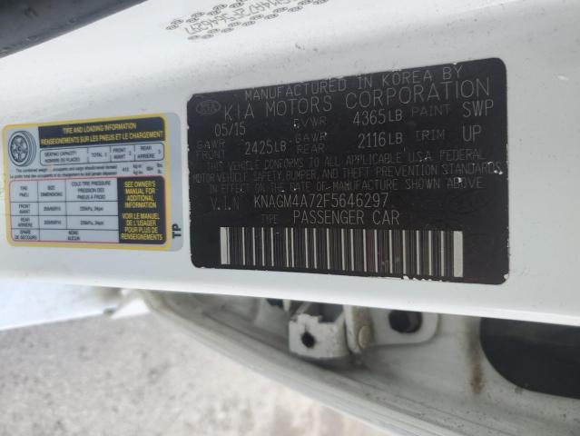 2015 KIA OPTIMA LX - KNAGM4A72F5646297