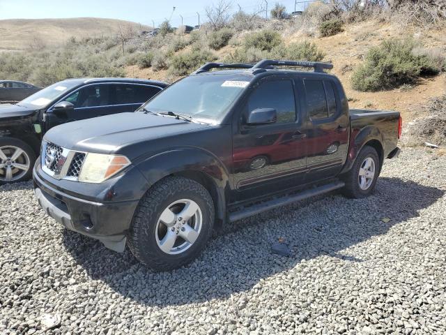 NISSAN FRONTIER C 2006 black crew pic gas 1N6AD07U56C416034 photo #1