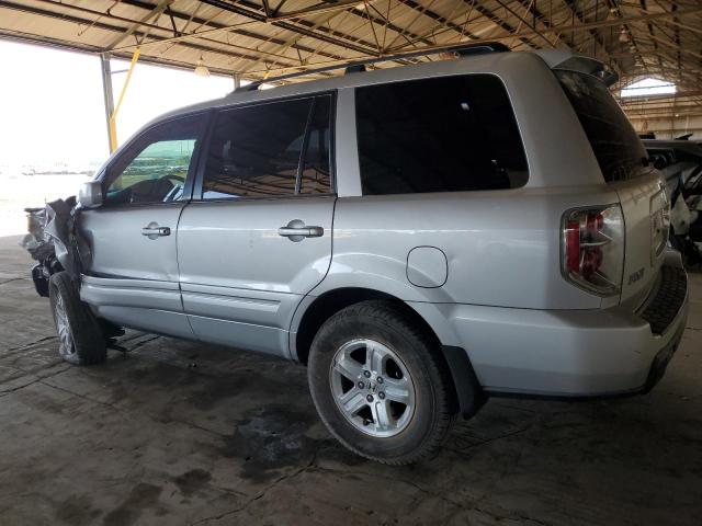 HONDA PILOT VP 2008 silver  gas 5FNYF28228B017852 photo #3
