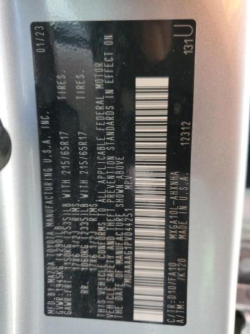 2023 TOYOTA COROLLA CR - 7MUAAAAG1PV044251
