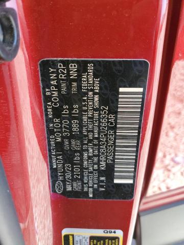 2023 HYUNDAI VENUE SEL - KMHRC8A34PU266352