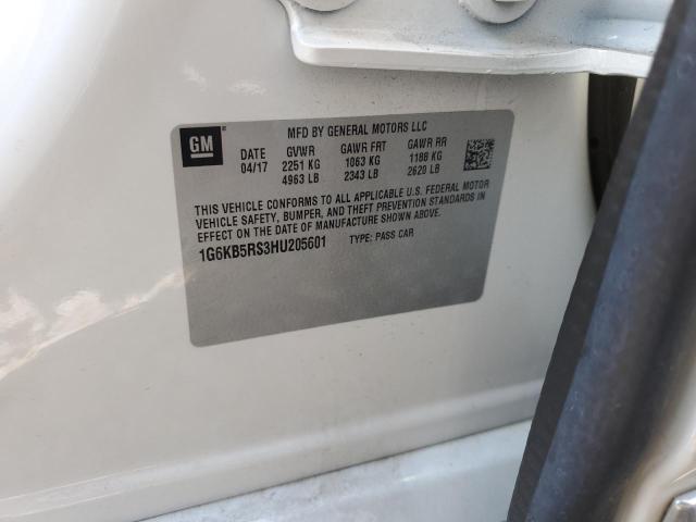 2017 CADILLAC CT6 - 1G6KB5RS3HU205601