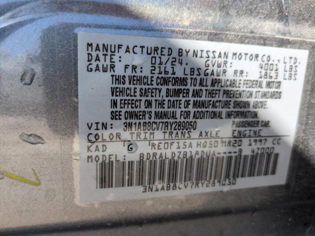 2024 NISSAN SENTRA SV - 3N1AB8CV7RY289050