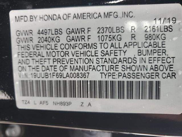 2020 ACURA TLX TECHNO - 19UUB1F69LA008367