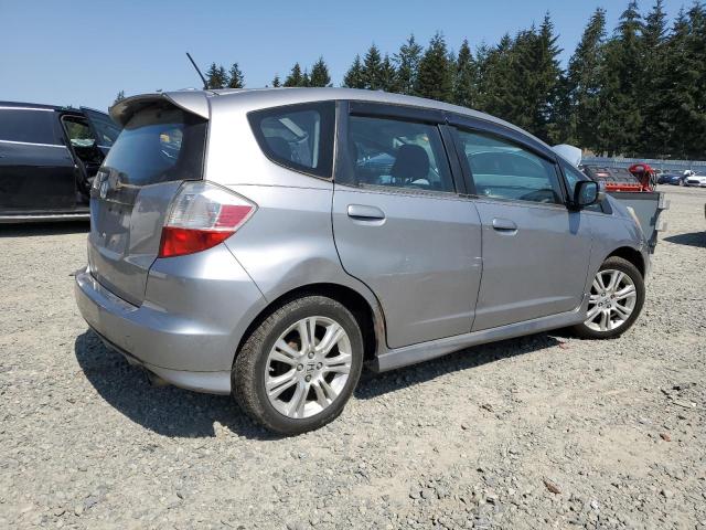HONDA FIT SPORT 2009 silver  gas JHMGE87439S054058 photo #4