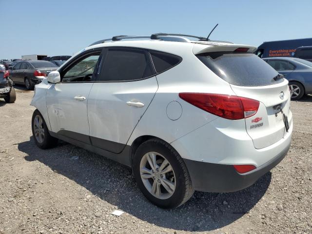 HYUNDAI TUCSON GLS 2013 white  gas KM8JU3AC5DU640346 photo #3