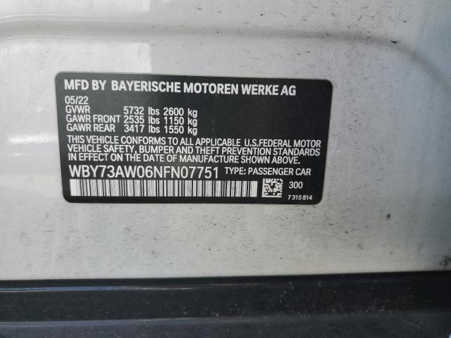 2022 BMW I4 EDRIVE - WBY73AW06NFN07751