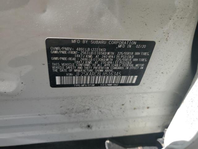2020 SUBARU FORESTER S - JF2SKARC8LH516345