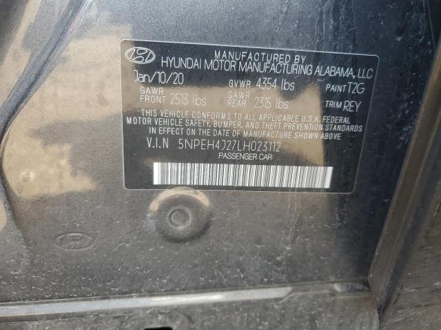2020 HYUNDAI SONATA LIM - 5NPEH4J27LH023112