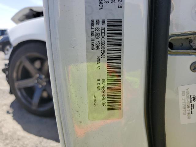 2019 DODGE CHARGER SR 2C3CDXL96KH605468