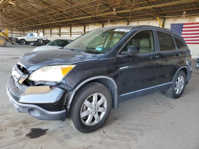 HONDA CR-V EXL 2009 black  gas JHLRE387X9C011484 photo #1