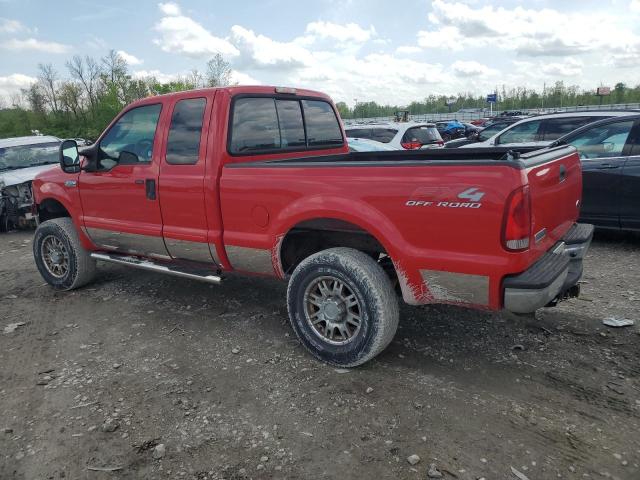 FORD F250 SUPER 2006 red  gas 1FTSX21546EC29660 photo #3