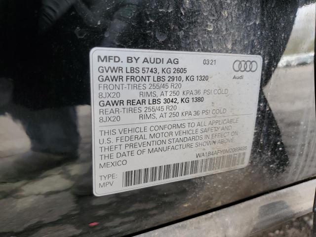 2021 AUDI SQ5 PREMIU - WA1B4AFY0M2069498