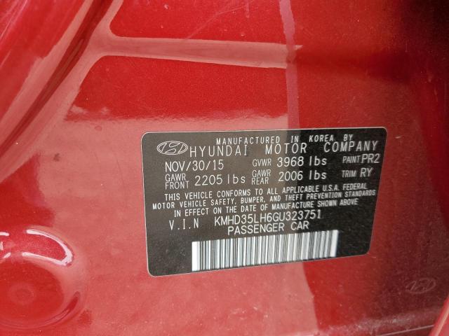 2016 HYUNDAI ELANTRA GT - KMHD35LH6GU323751