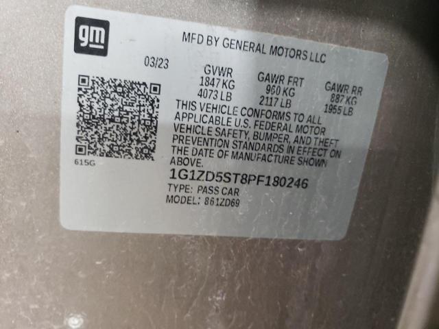 2023 CHEVROLET MALIBU LT - 1G1ZD5ST8PF180246