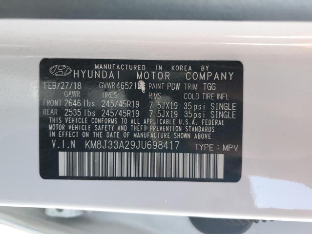 2018 HYUNDAI TUCSON VAL - KM8J33A29JU698417