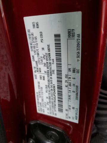 2018 FORD F150 RAPTO - 1FTFW1RG0JFD49561