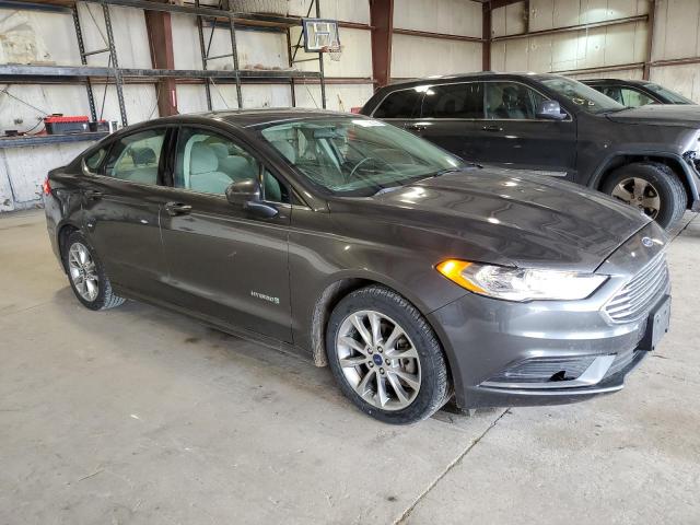 Vin: 3fa6p0luxhr301591, lot: 55178145, ford fusion se hybrid 20174