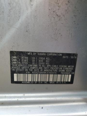2019 SUBARU IMPREZA - 4S3GTAA66K3763415