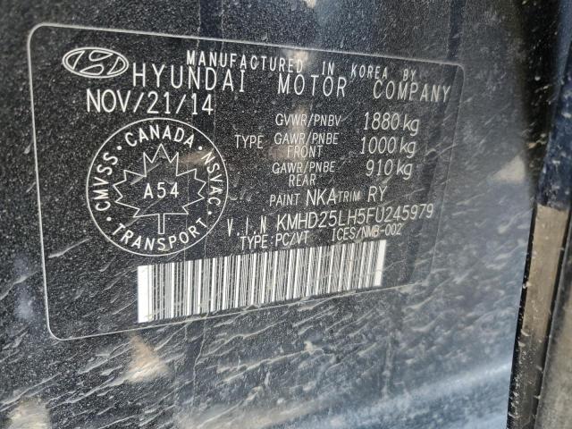 2015 HYUNDAI ELANTRA GT KMHD25LH5FU245979
