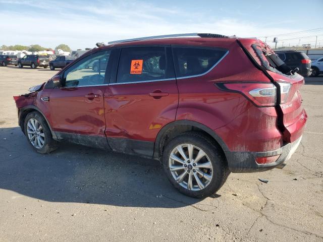 Vin: 1fmcu9j94hua65033, lot: 52047225, ford escape titanium 20172