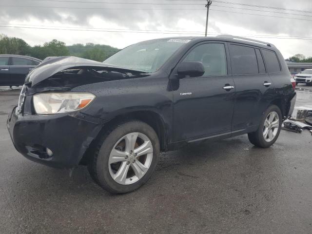 TOYOTA HIGHLANDER 2009 black  gas JTEES42A092118527 photo #1