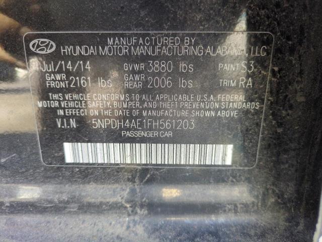 2015 HYUNDAI ELANTRA SE - 5NPDH4AE1FH561203