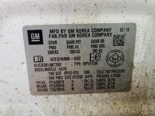 2018 BUICK ENCORE PRE - KL4CJESB1JB677662