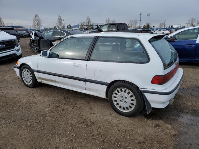 HONDA CIVIC SI 1990 white hatchbac gas 2HGED7369LH010191 photo #3
