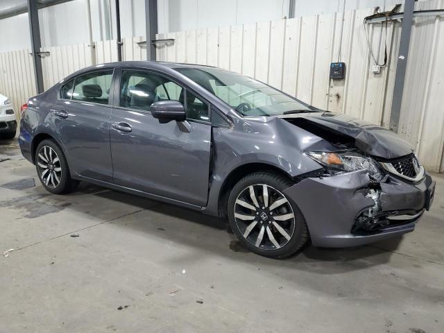 Vin: 2hgfb2f95fh549009, lot: 53314375, honda civic exl 20154