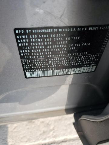 2022 VOLKSWAGEN TIGUAN SE - 3VV3B7AXXNM150120