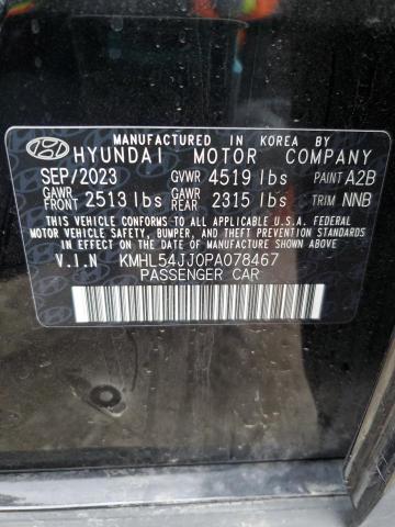 2023 HYUNDAI SONATA HYB - KMHL54JJ0PA078467