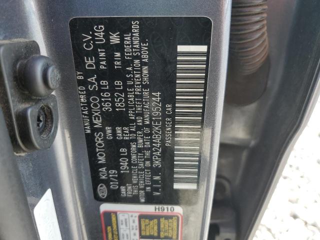 2019 KIA RIO S - 3KPA24AB2KE195244