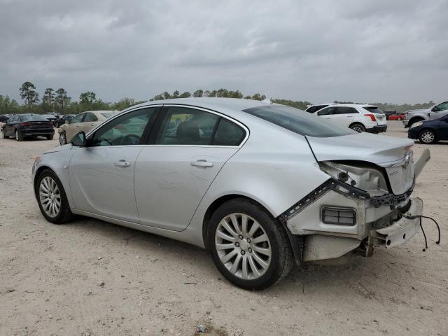 BUICK REGAL CXL 2011 silver sedan 4d gas 2G4GN5EC7B9177438 photo #3