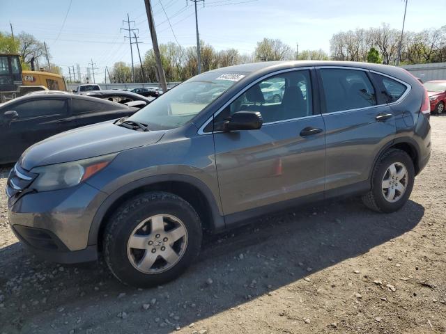 HONDA CR-V LX 2014 gray  gas 5J6RM4H30EL089120 photo #1