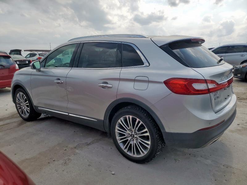 LINCOLN MKX RESERV 2016 silver  gas 2LMTJ6LR2GBL63514 photo #3