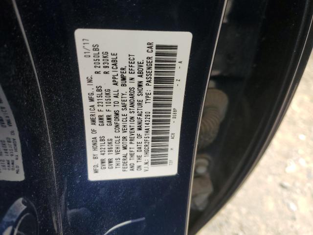 2017 HONDA ACCORD SPO - 1HGCR2F51HA143290