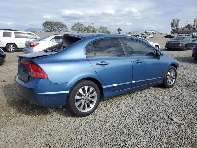 HONDA CIVIC LX 2007 blue  gas 1HGFA16527L125074 photo #4