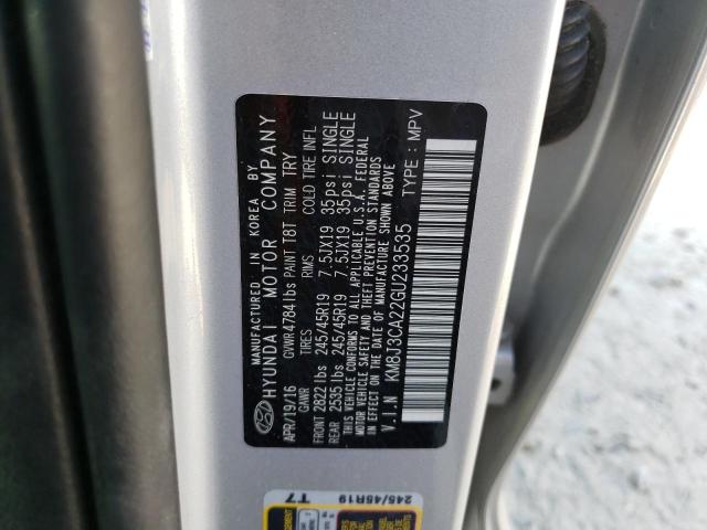 2016 HYUNDAI TUCSON LIM - KM8J3CA22GU233535