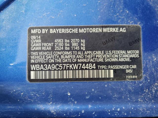 2015 BMW 335 I - WBA3A9C57FKW74484