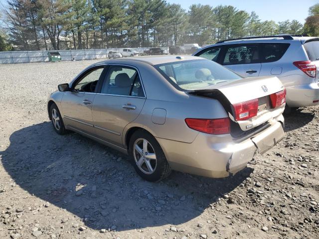 HONDA ACCORD EX 2005 gold  gas 1HGCM56825A114161 photo #3